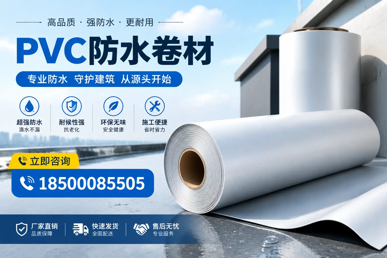 如何评估PVC防水卷材的性价比？凉山消费者必看